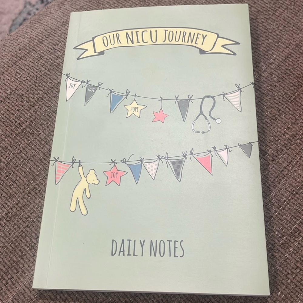 Our NICU Journey Daily Notes journal